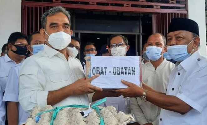 Prabowo Instruksikan Bantu Korban Banjir di Kalteng