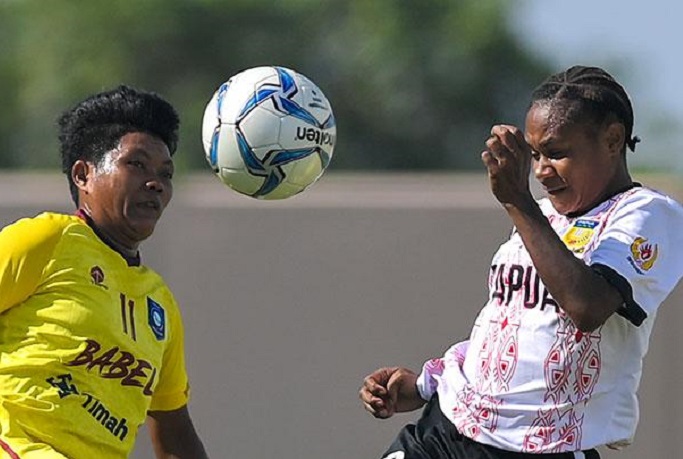 Sepak Bola Putri Papua Lolos ke Babak Final