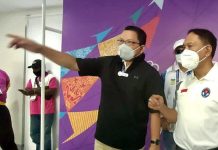 Zainudin Amali : Tinjau Langsung Persiapan Upacara Pembukaan Peparnas XVI Papua